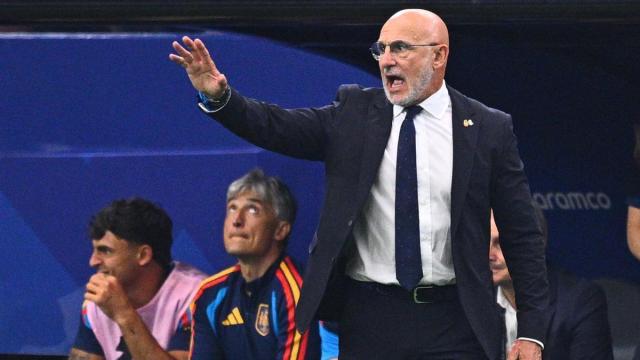 Luis de la Fuente, durante el pasado Mundial.