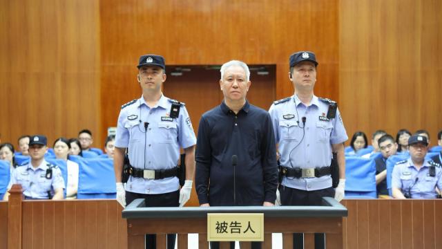 Xu Jiayin, fundador y antiguo presidente de Evengrande, tras ser condenado.