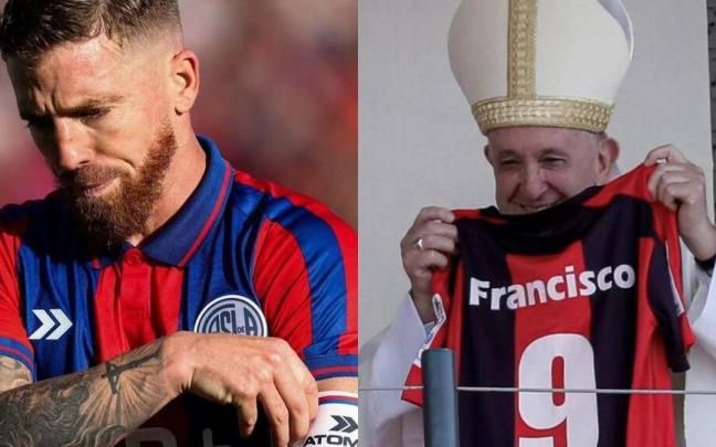 El Papa Francisco era fiel seguidor y socio del San Lorenzo desde niño. / Instagram @ikermuniain10 y @sanlorenzo El Papa Francisco era fiel seguidor y socio del San Lorenzo desde niño.