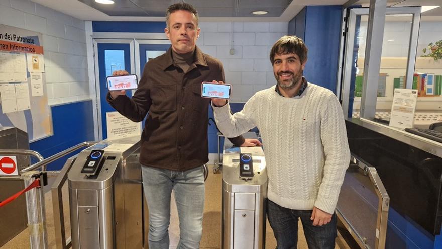 Jon Ugarte, delegado de Gobierno Abierto y Participación Ciudadana, y Borja Olazabal, delegado de Deportes.