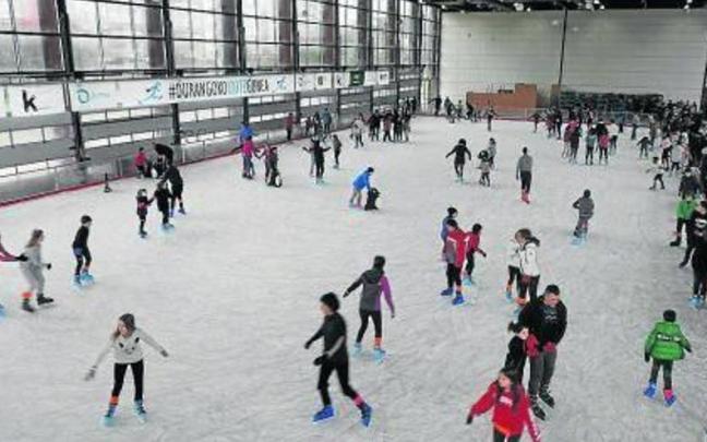 La pista de hielo se situará en el Landako Gunea.