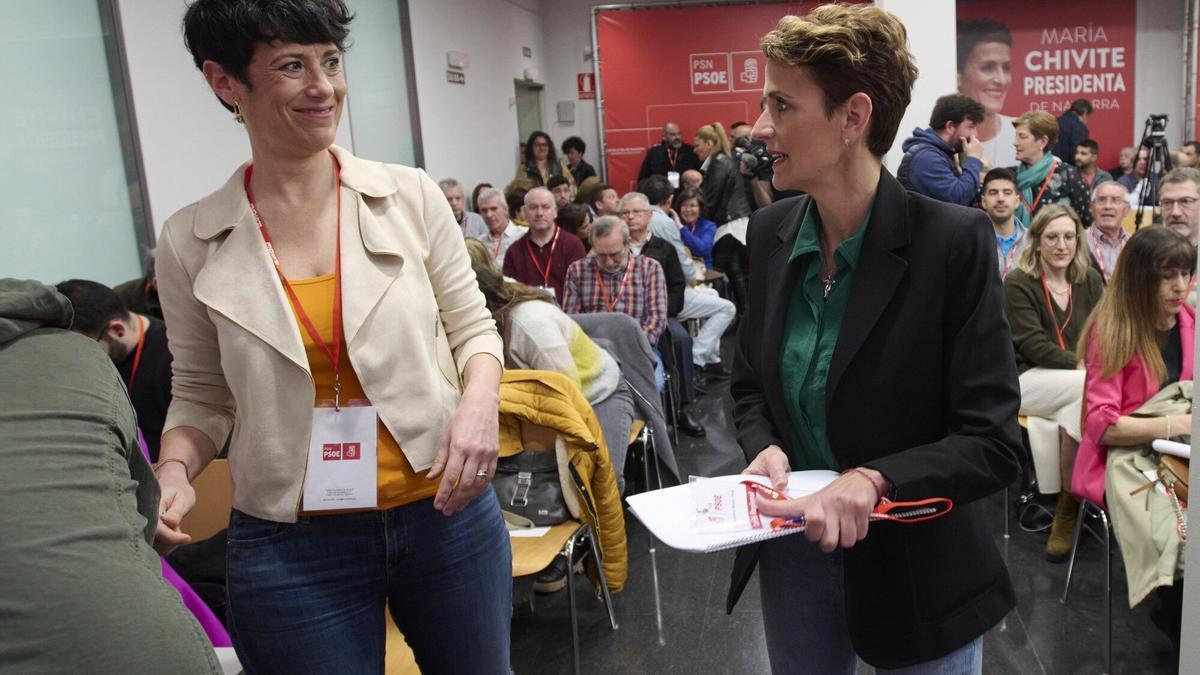 María Chivite interviene en el Comité Regional del PSN-PSOE. Vea las fotos.