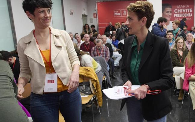 María Chivite interviene en el Comité Regional del PSN-PSOE. Vea las fotos.