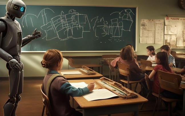 La llegada de la IA a las aulas puede suponer una gran herramienta de ayuda.