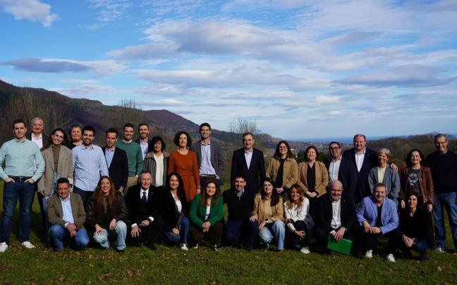El PNV, en la jornada de trabajo que ha organizado este miércoles en Oiartzun con su grupo parlamentario