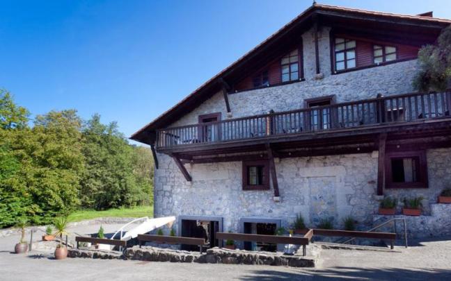 El hotel rural premiado está ubicado cerca de Etxebarria