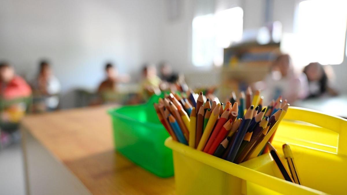 Imagen de material escolar.