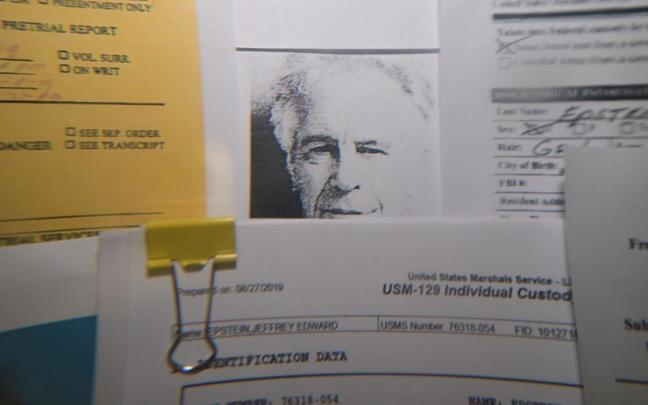 Archivos sobre Epstein.