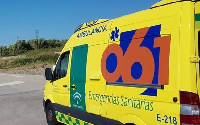 Ambulancia del Servicio Andaluz de Salud.