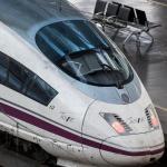 Trenes de Alta Velocidad en la Estación de Madrid Puerta de Atocha-Almudena Grandes.