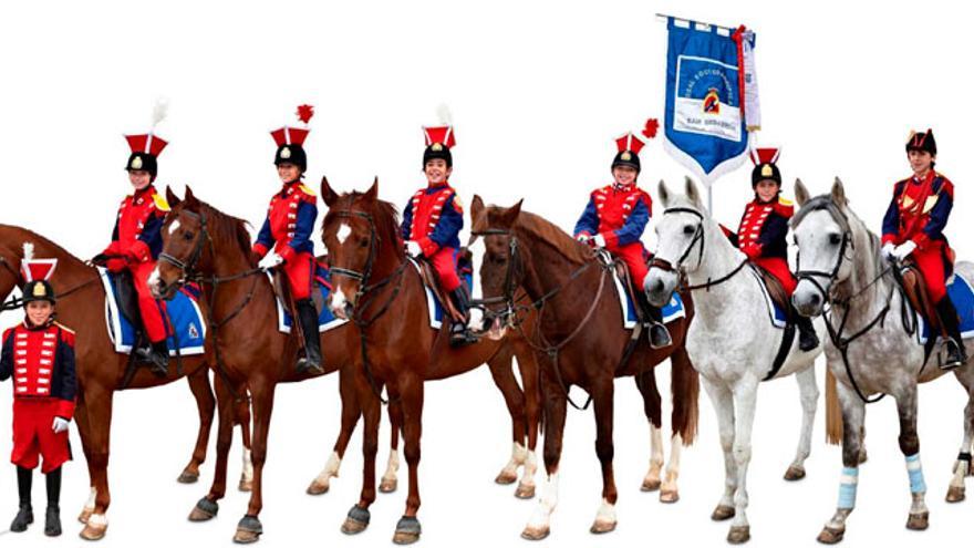 Traje de Lanceros R.S. Hípica.