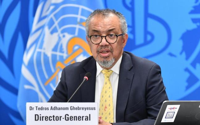 Tedros Adhanom Ghebreyesus, director general de la OMS.