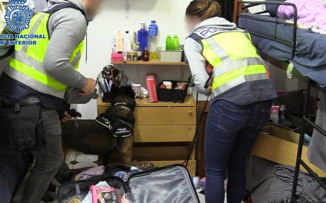 Operación contra la explotación sexual en Gasteiz. Foto: Policía Nacional Operación contra la explotación sexual en Gasteiz. Foto: Policía Nacional
