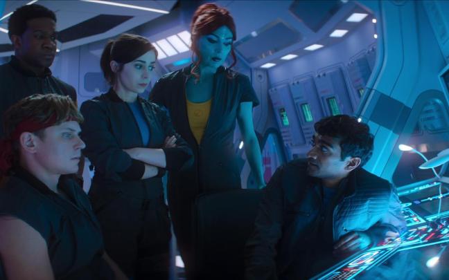Escena de la séptima y nueva temporada de la serie ‘Black Mirror’ / Netflix Escena de la séptima y nueva temporada de la serie ‘Black Mirror’