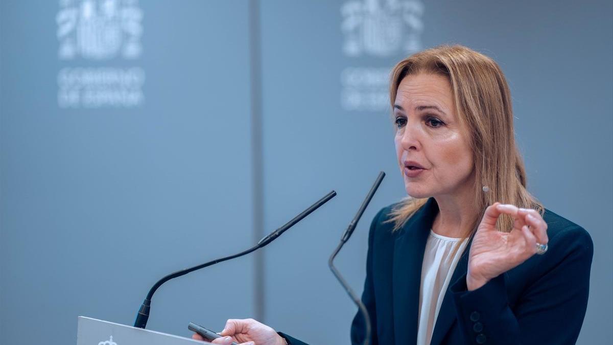 La directora general de la ONT, Beatriz Domínguez-Gil, durante la presentación del balance de actividad de donación y trasplante de órganos 2024.