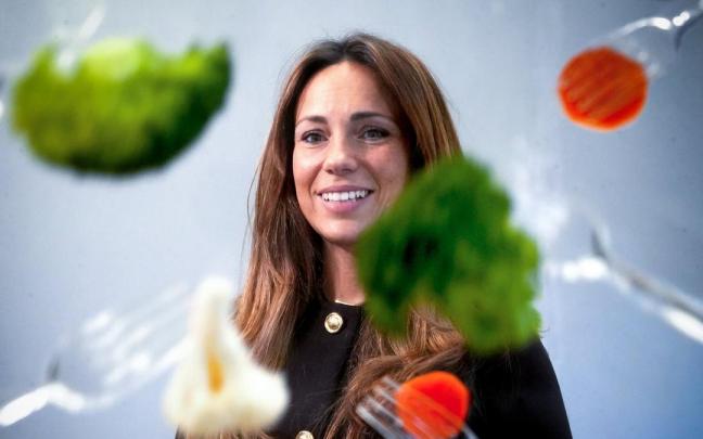 Blanca García-Orea durante la entrevista.