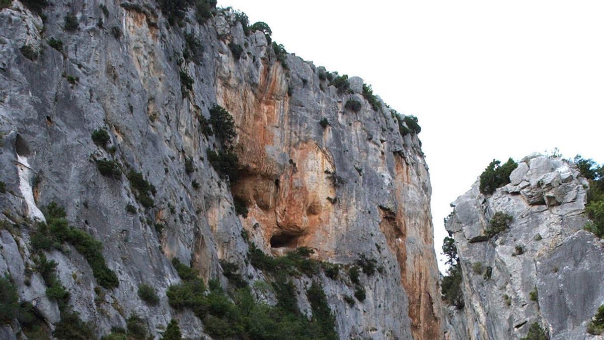 El desfiladero de la foz de Lumbier.