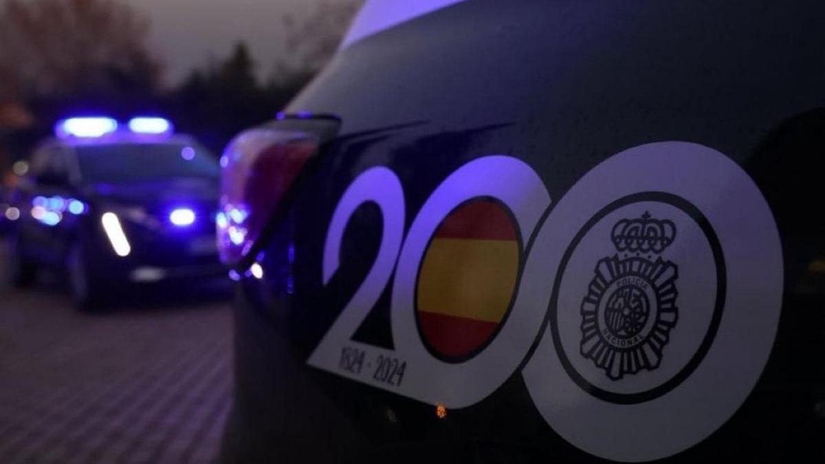 Un coche de la Policía Nacional.