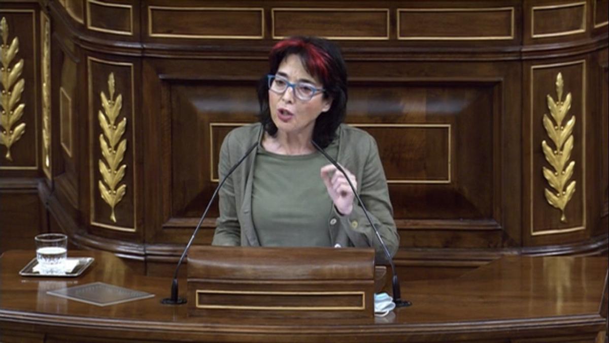La diputada en el Congreso de Unidas Podemos Marisa Saavedra.