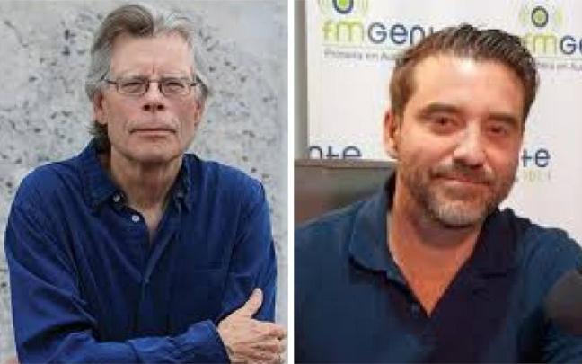 Stephen King y Javier Negre.