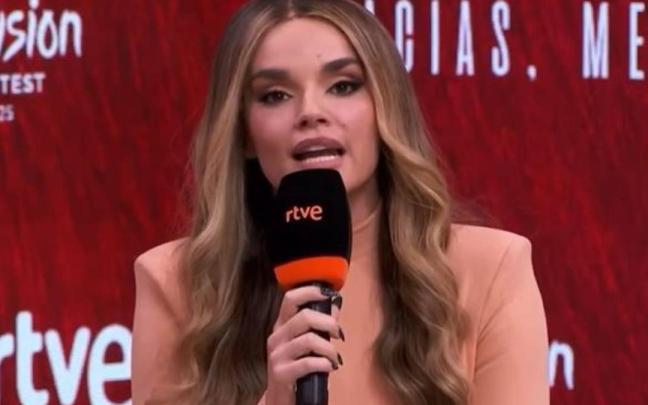 Melody en la rueda de prensa de RTVE / RTVE Melody en la rueda de prensa de RTVE