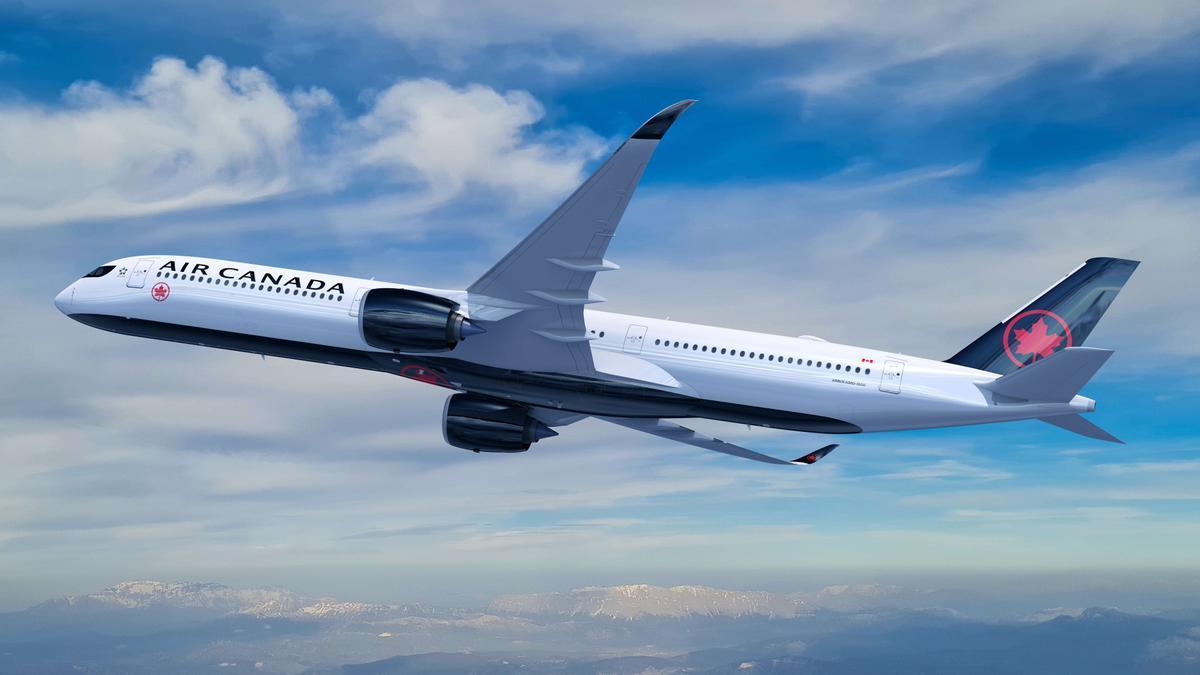 Avión de Air Canada.