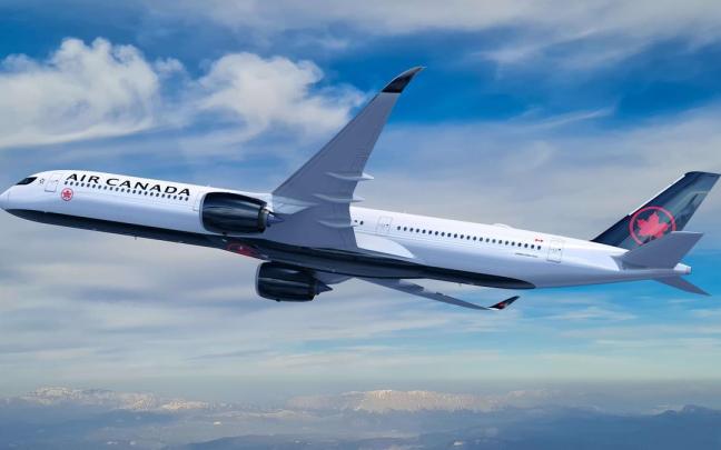 Avión de Air Canada.