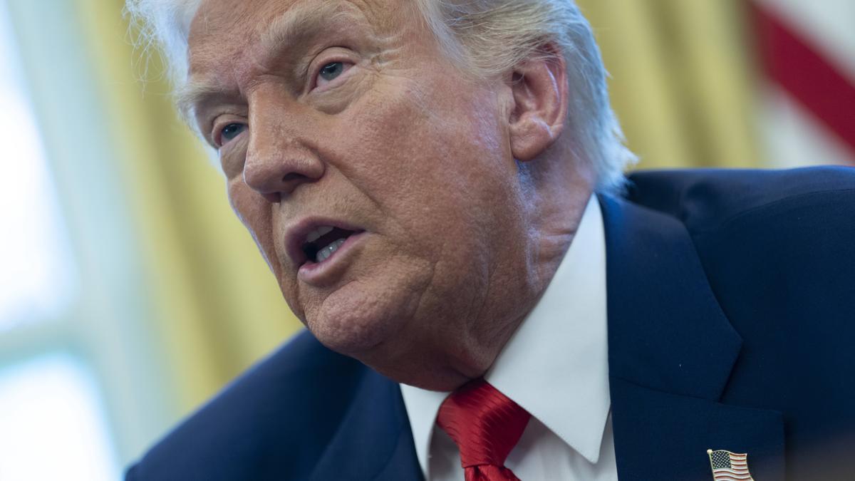 El presidente estadounidense Donald Trump