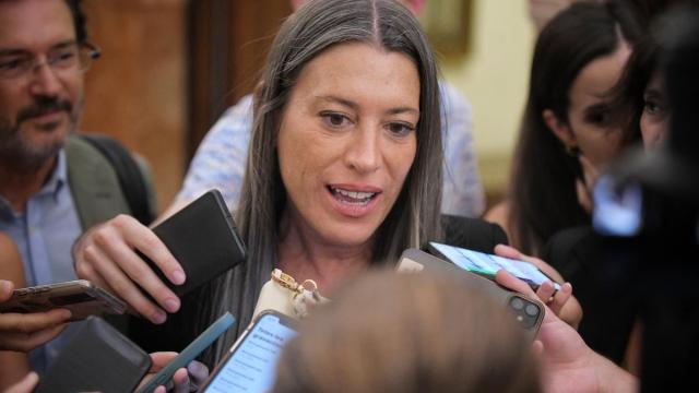 La portavoz de Junts en el Congreso, Miriam Nogueras