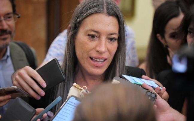 La portavoz de Junts en el Congreso, Miriam Nogueras