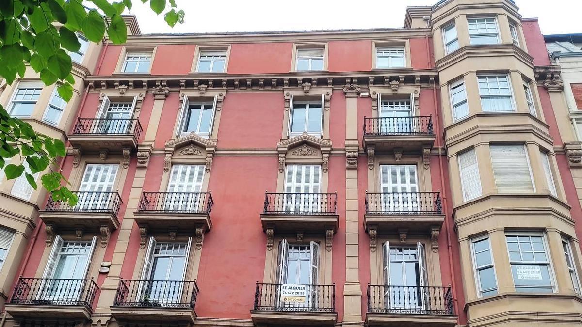 Imagen de una vivienda en alquiler en Bilbao.