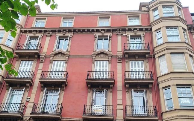 Imagen de una vivienda en alquiler en Bilbao.