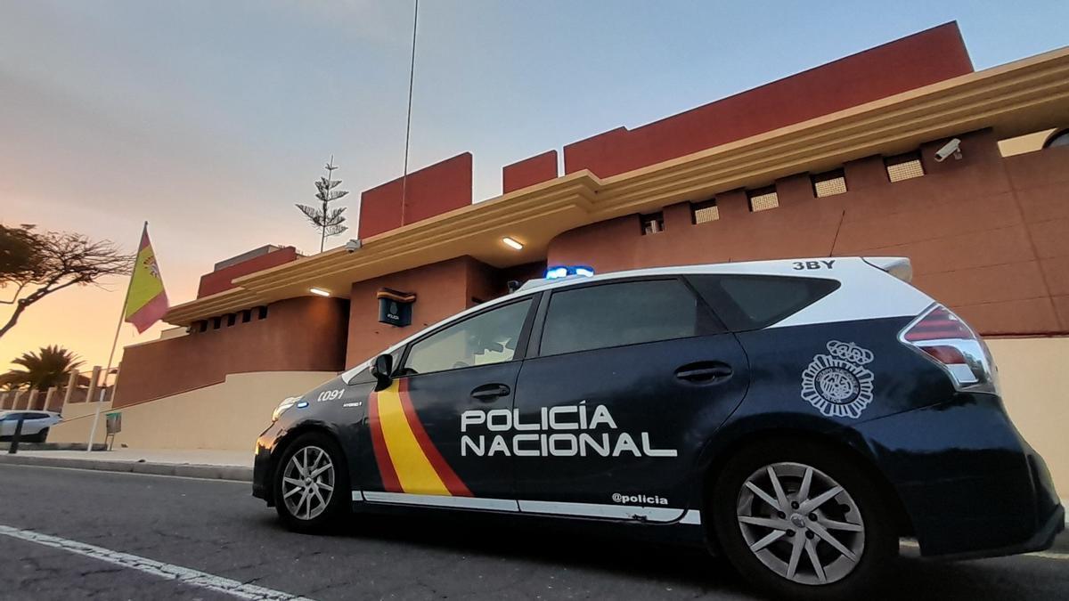 Un coche de la Policía Nacional.