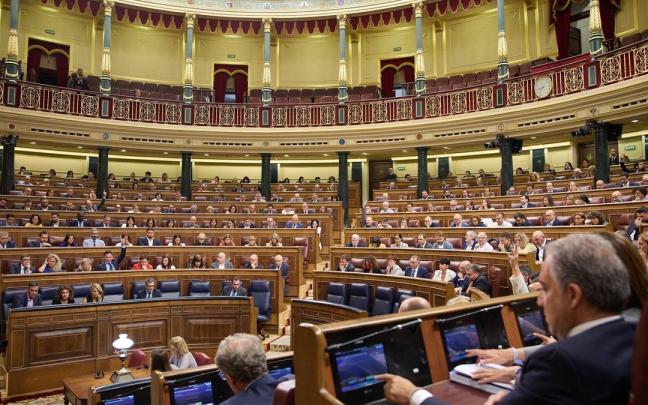 Vista general de los diputados durante una votación en una sesión plenaria en la Cámara Baja. / EP Vista general de los diputados durante una votación en una sesión plenaria en la Cámara Baja.
