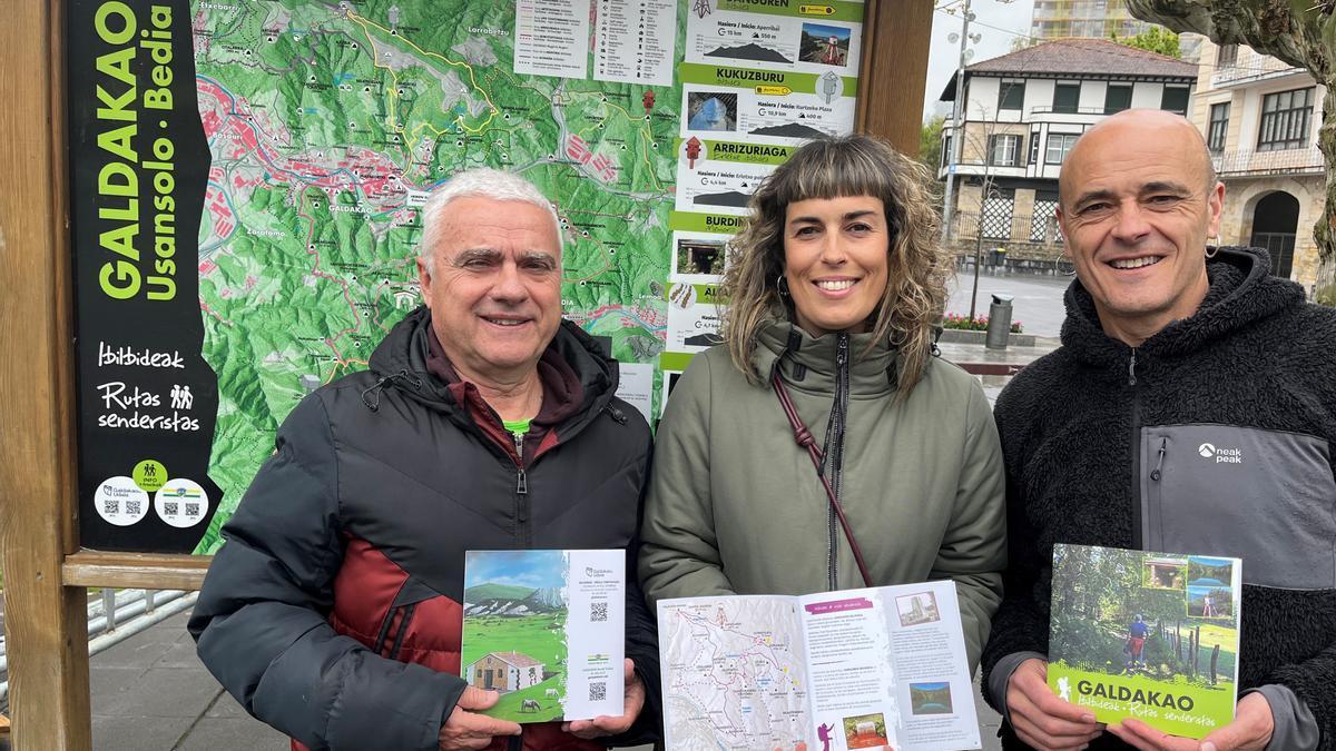 Ganguren Mendi Taldea y el Ayuntamiento de Galdakao han colaborado en esta iniciativa