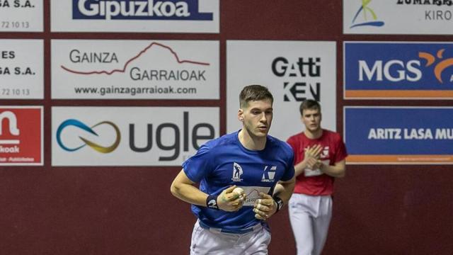 Oier Hormaetxe, en un encuentro anterior.