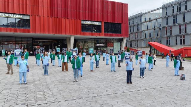 Movilización de Satse Euskadi.
