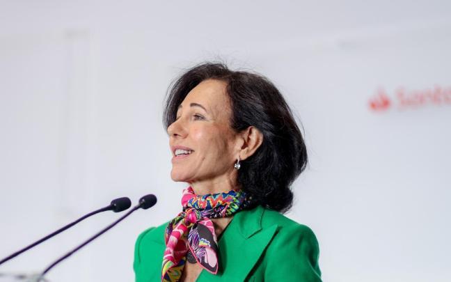 La presidenta de Banco Santander, Ana Botín. La presidenta de Banco Santander, Ana Botín.