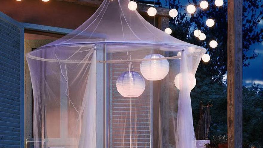 La mosquitera blanca Solig de Ikea
