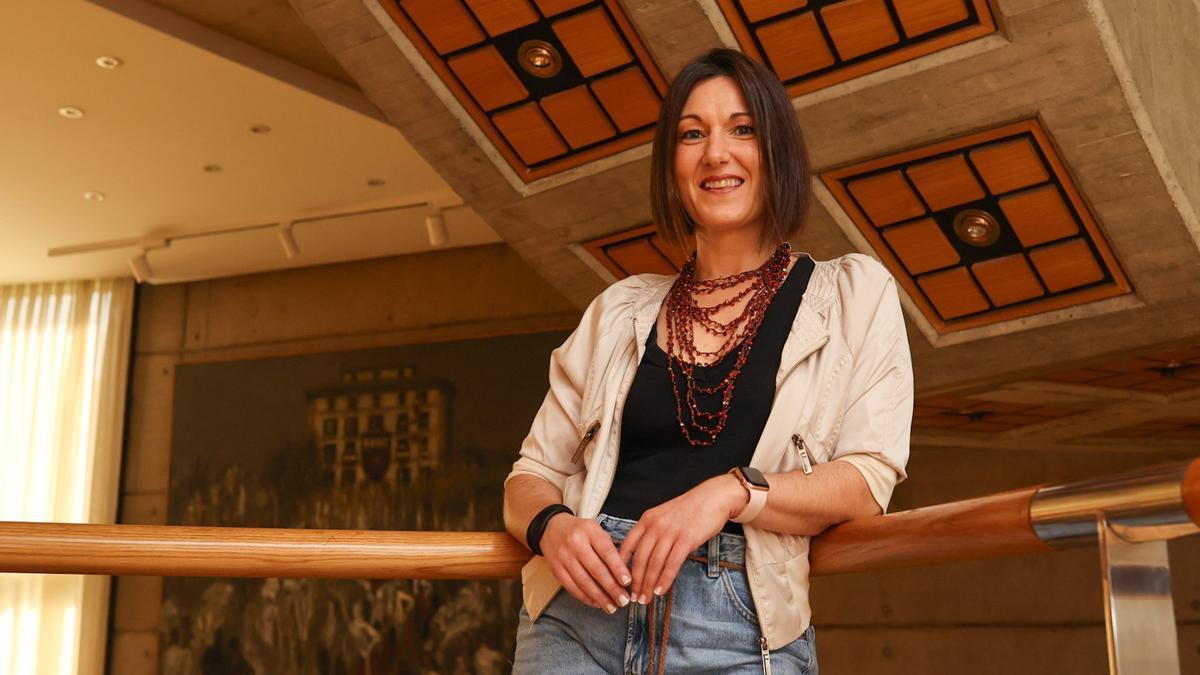 Oihane Agirregoitia, representante de EAj-PNV en el Parlamento Europeo