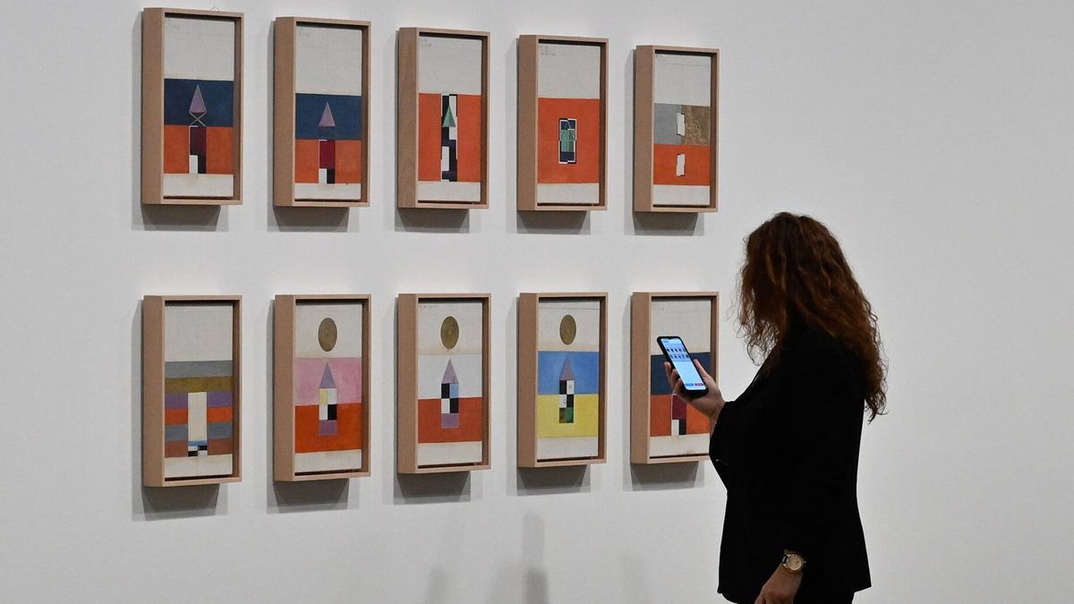 La exposición 'Hilma af Klint'. La exposición 'Hilma af Klint'.