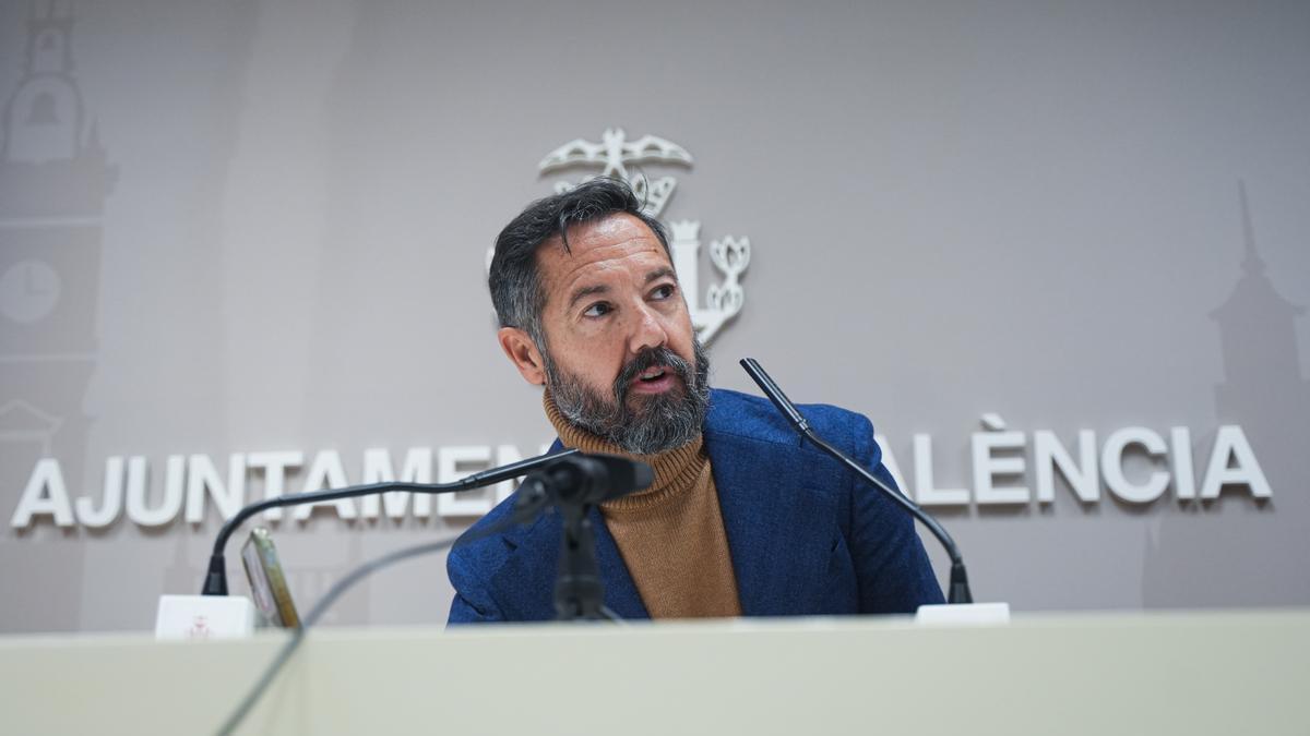 El edil de VOX en el Ayuntamiento de Valencia, Juanma Badenas