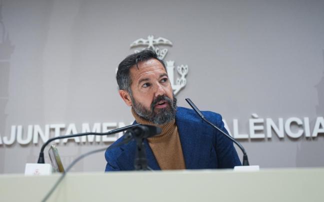 El edil de VOX en el Ayuntamiento de Valencia, Juanma Badenas / EP El edil de VOX en el Ayuntamiento de Valencia, Juanma Badenas