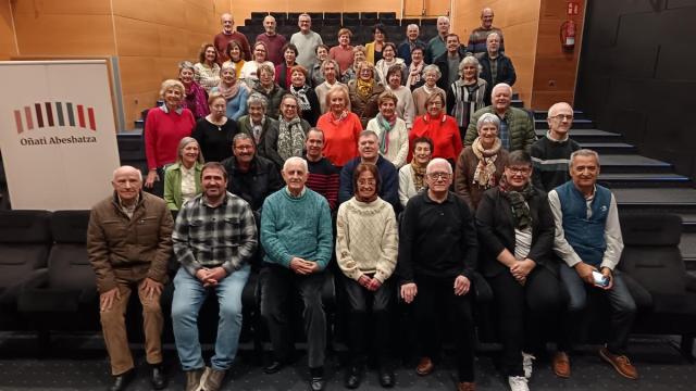 Presentación este martes del 60 aniversario de Oñati abesbatza.