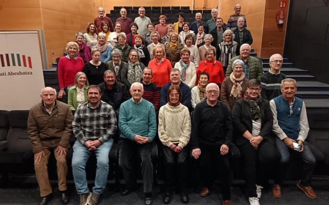 Presentación este martes del 60 aniversario de Oñati abesbatza.