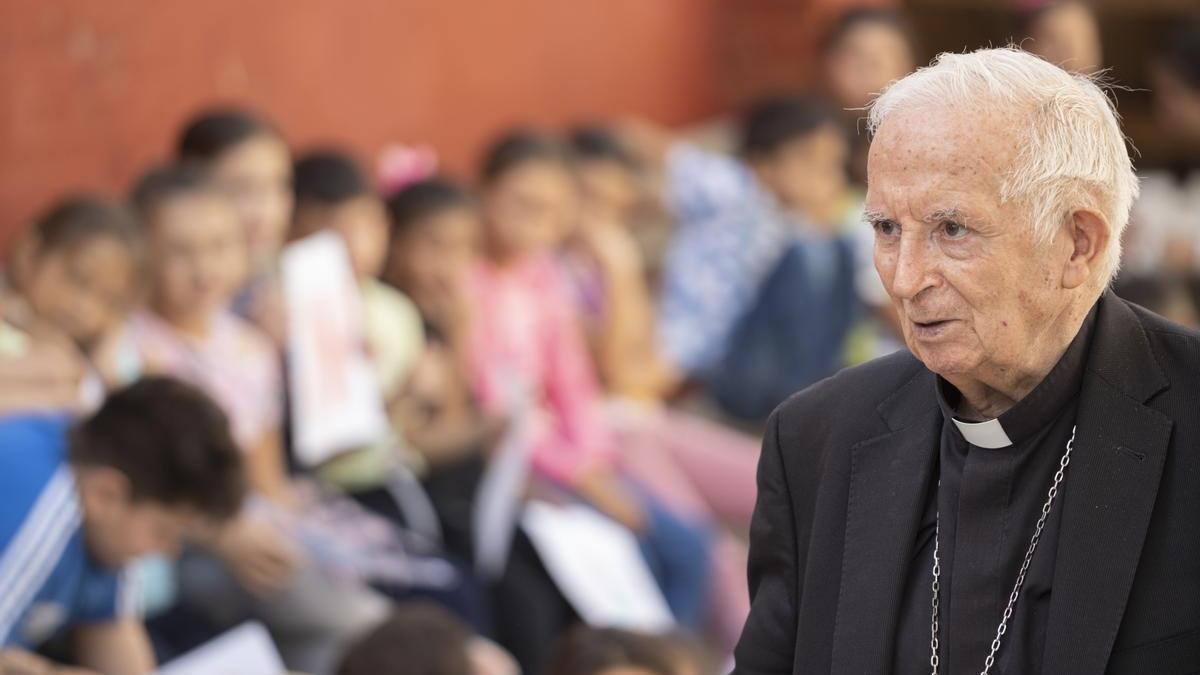 El cardenal arzobispo emérito de Valencia, Antonio Cañizares.