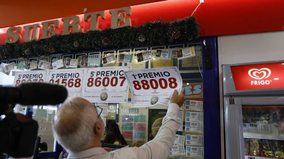 Números premiados en la Lotería de Navidad