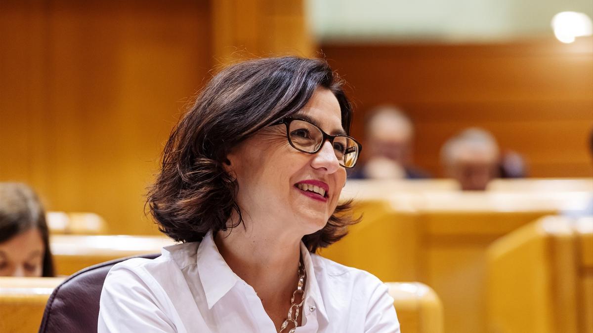 La portavoz del PSOE en el Senado, Eva Granados.