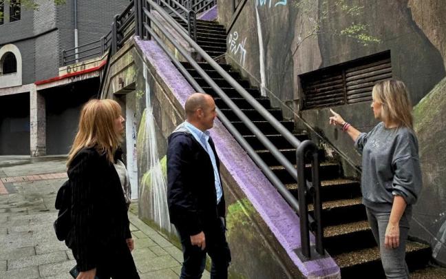 Entre las principales preocupaciones del PNv de Galdakao están la accesibilidad y la vivienda