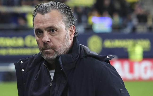 Sergio, antes del partido de este jueves en Cádiz. / ROMÁN RÍOS